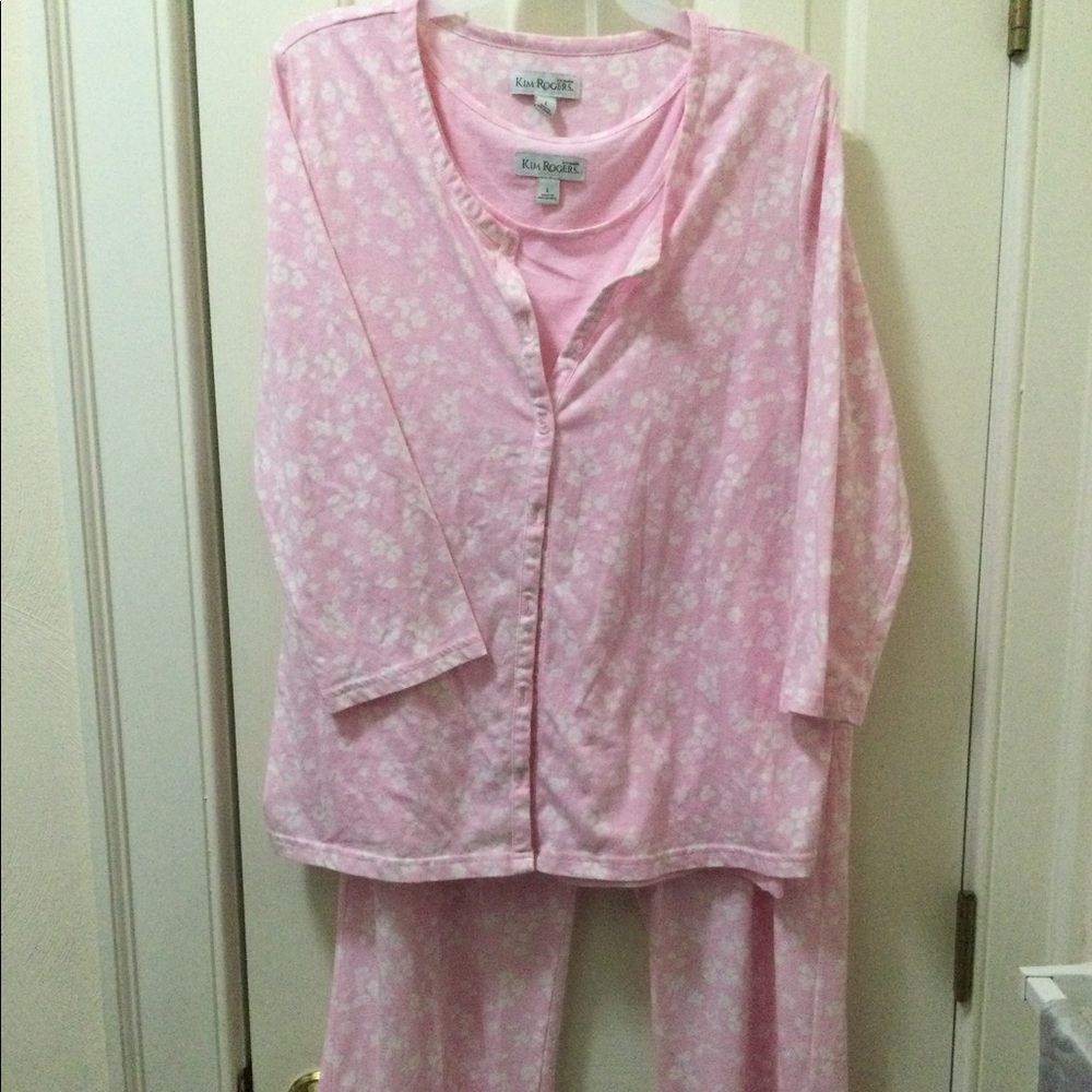 Kim Rogers Intimates 3 pc Pajama Set